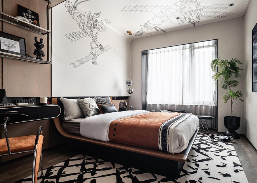 唐山中海·枫墅 190㎡丨中国河北丨广州安研室内设计咨询有限公司-35