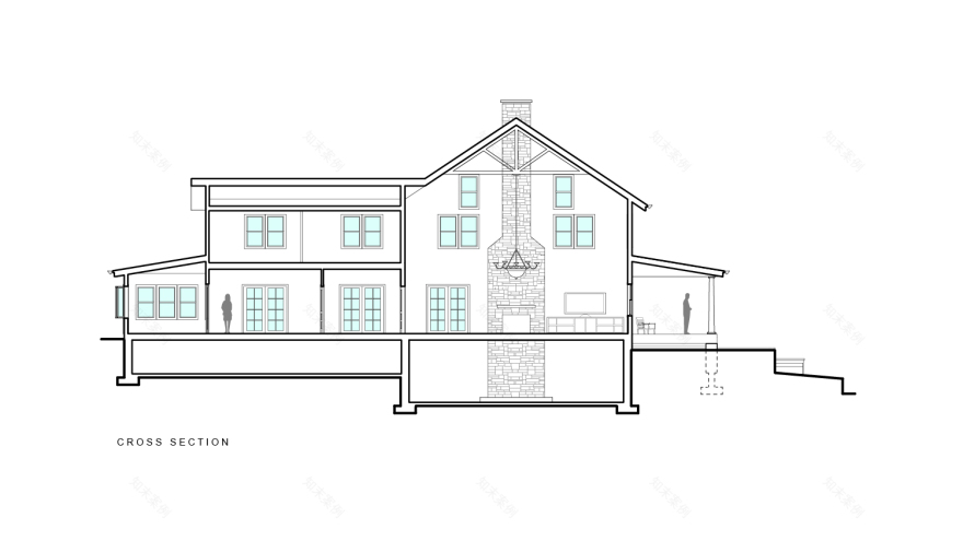 宾夕法尼亚州 19 世纪农舍变身高性能现代住宅-22