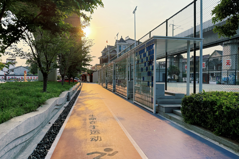 从竞赛图纸到童趣天地——省级创新设计二等奖“邻里八音盒”桥下空间已落地生根-34