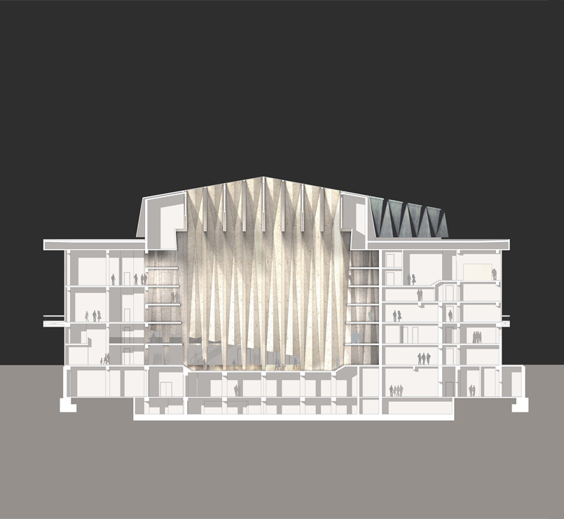 Kulturpalast,Dresden(德累斯顿文化宫殿)丨德国德累斯顿丨Jan Kleihues(扬·克莱休斯)-16