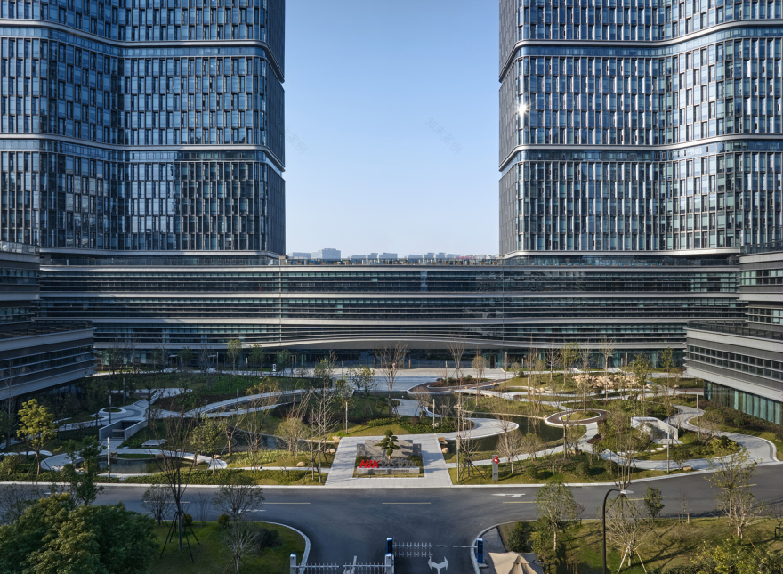 杭州海康威视总部四期丨中国杭州丨浙江大学建筑设计研究院-20