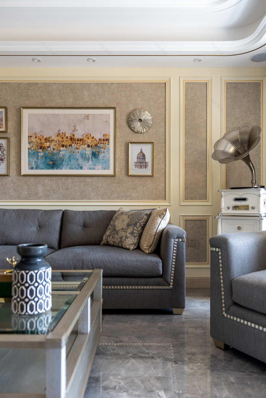 欧式风格套房设计丨中国十堰丨十堰壹舍全案设计中心-20