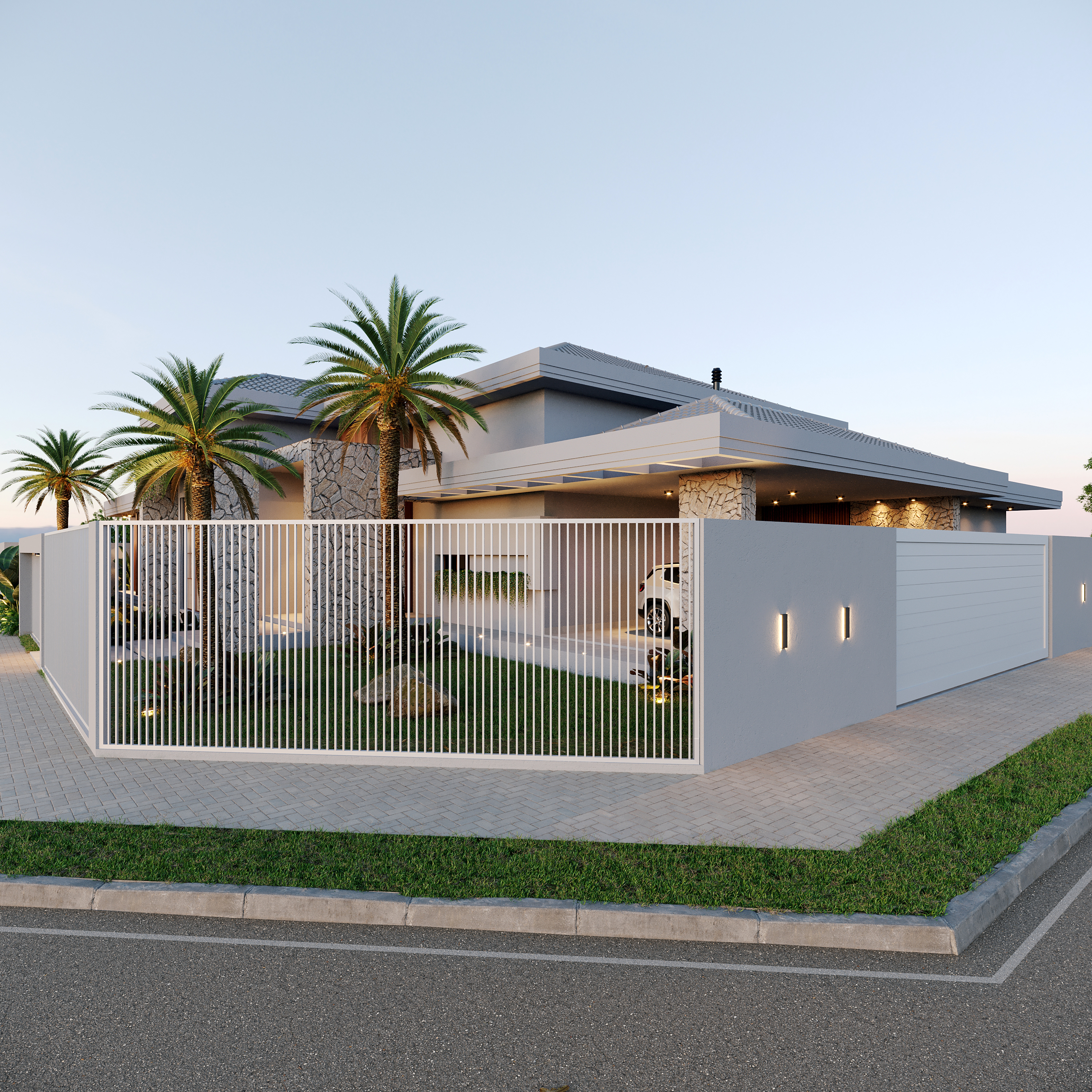 FAchada e Área de lazer-18