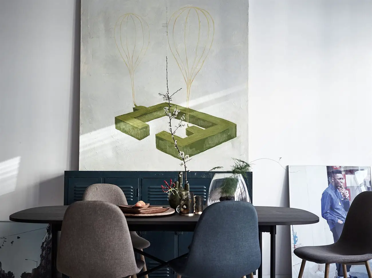 瑞典旧巧克力工厂改造的工业风公寓-7