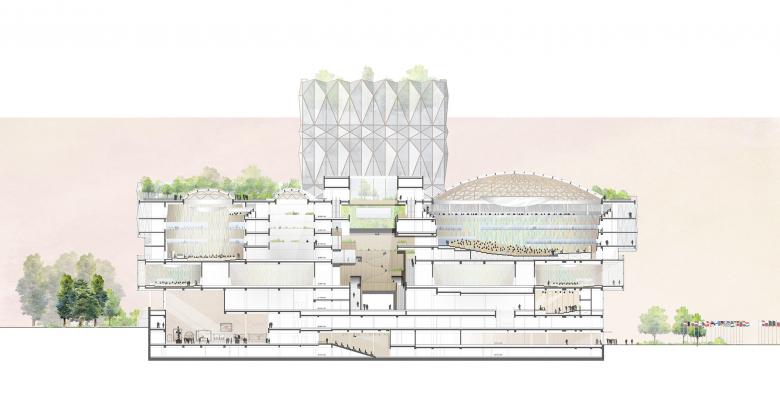 欧洲议会布鲁塞尔竞赛设计（欧洲民主之家）丨比利时丨Neutelings Riedijk Architects-26