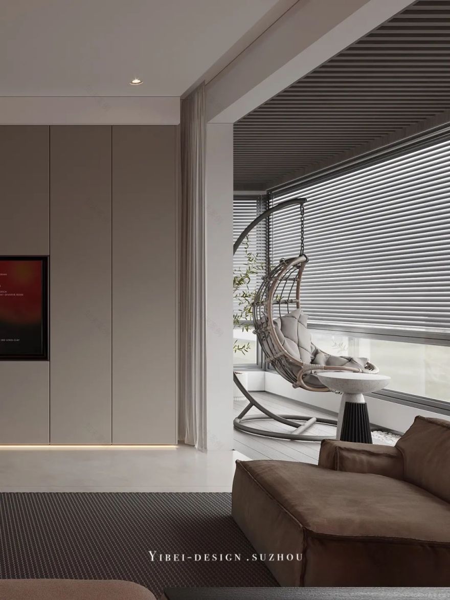现代极简家装设计丨中国苏州丨YIBEI DESIGN-9
