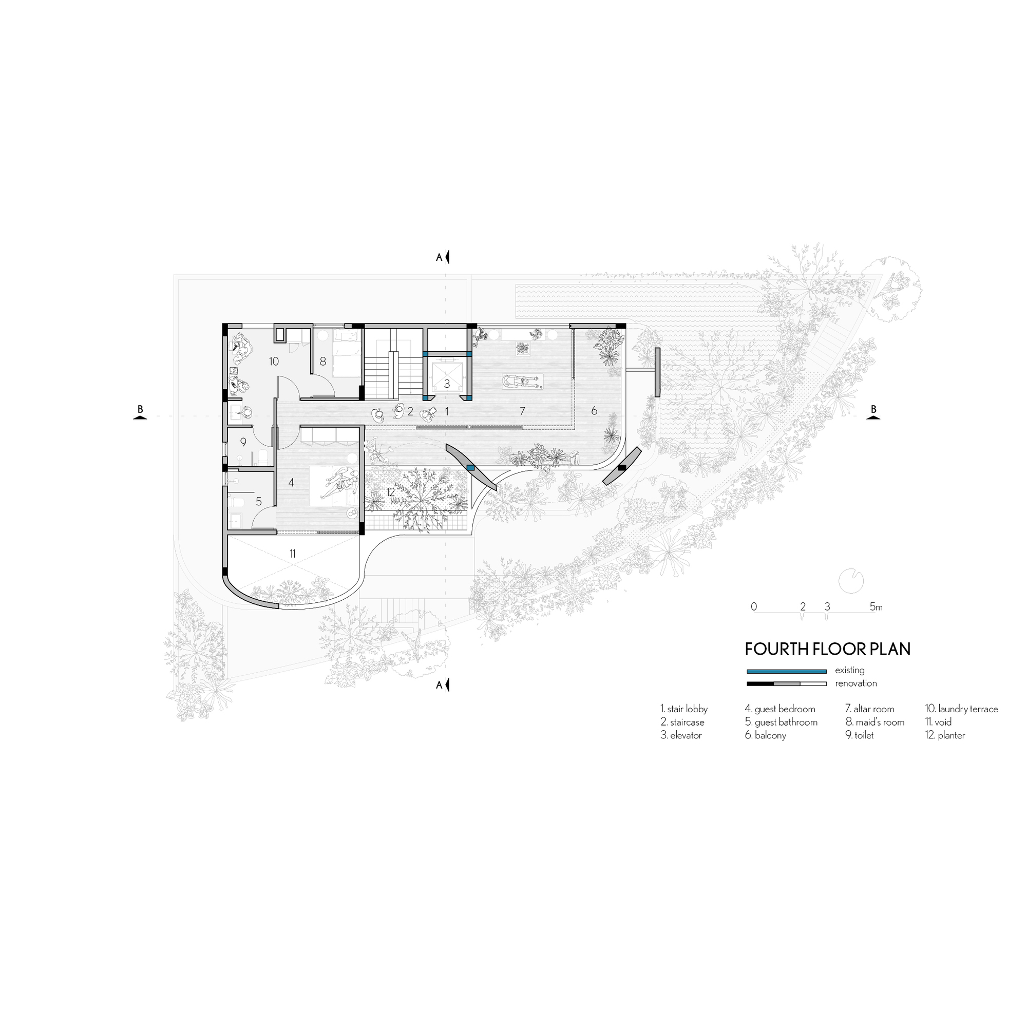邦的家

注：Bống可能是人名，音译为邦，具体应以实际情况为准 丨越南胡志明市丨23o5Studio-23