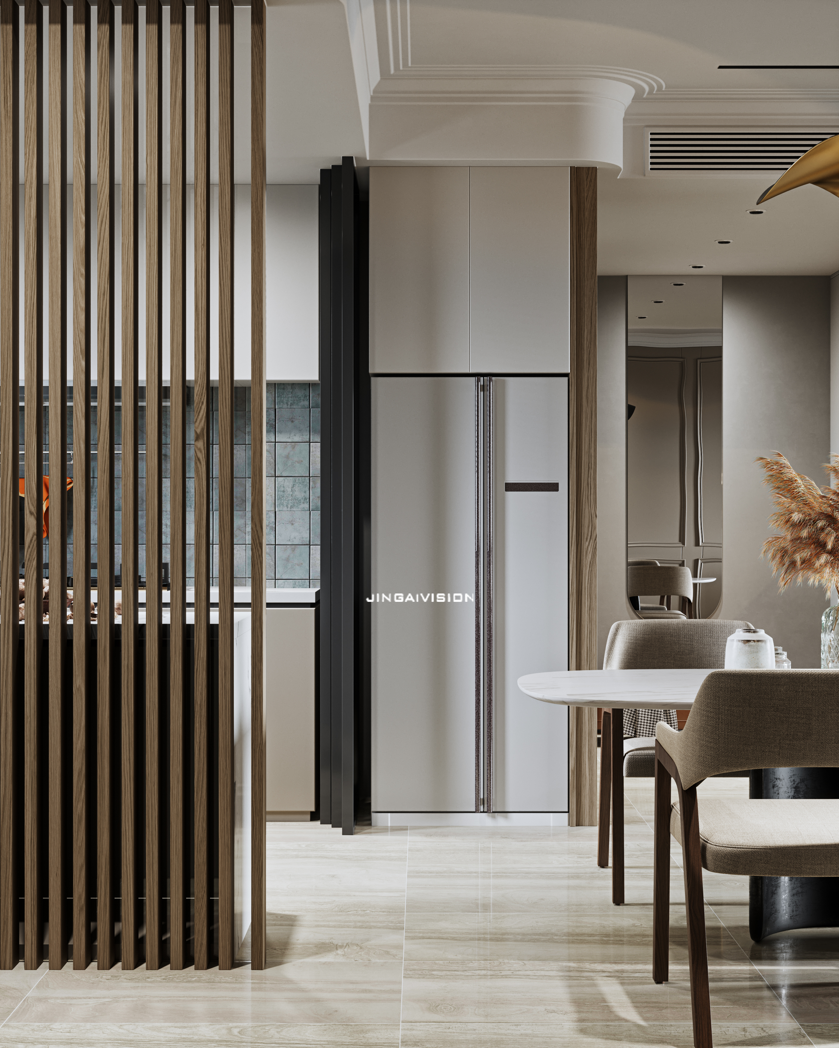 现代客厅设计展现精致品味-6