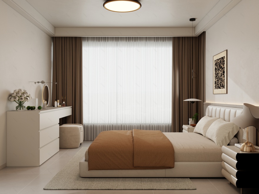 现代简约风·白云之星陈女士家装修丨中国广州-21