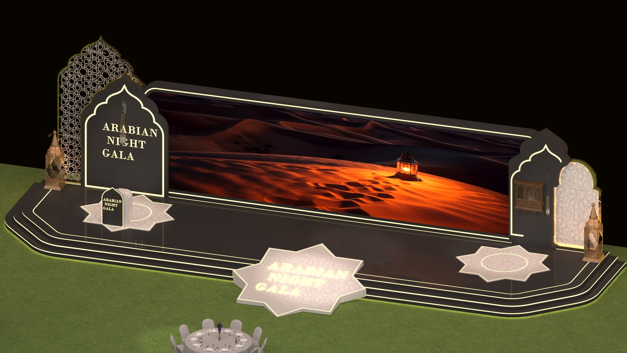 ARABIAN NIGHT GALA EVENT（阿拉伯之夜晚会活动）-18