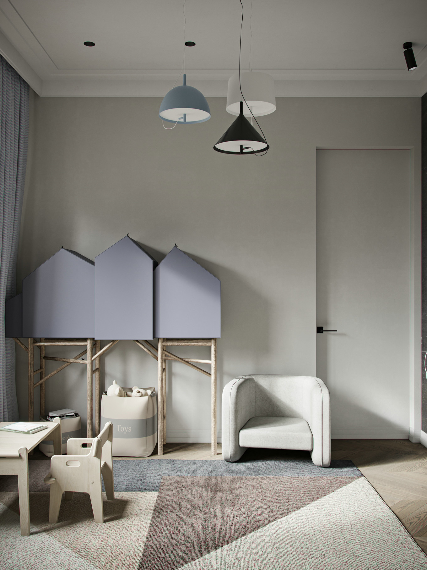 北欧极简风 | 融合大自然灵性的室内设计-46