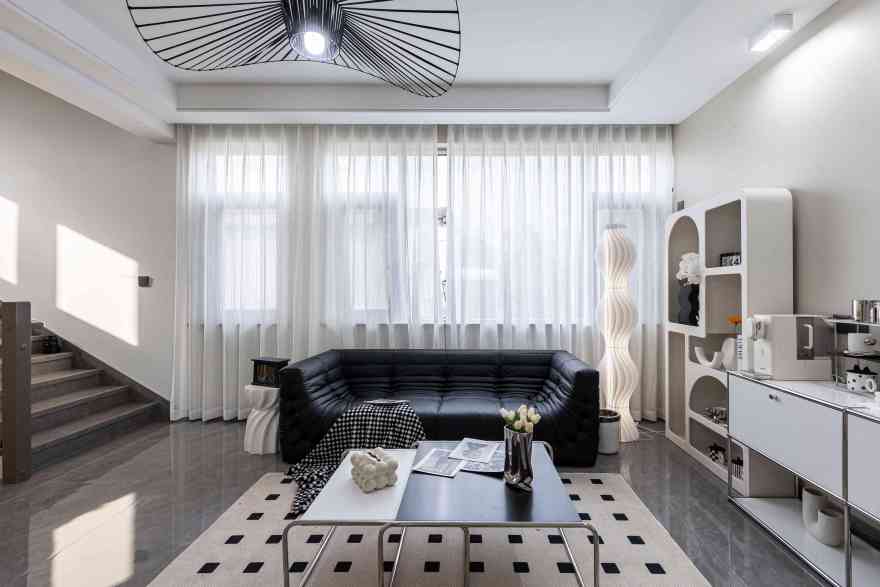 600㎡现代风格农村自建别墅丨拾上装饰-31