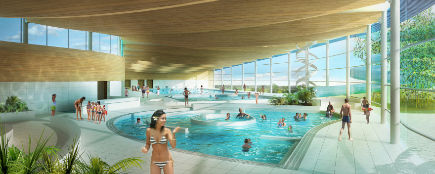 Aquatic Centers & Pools - 3D Visualization (Archive)-8