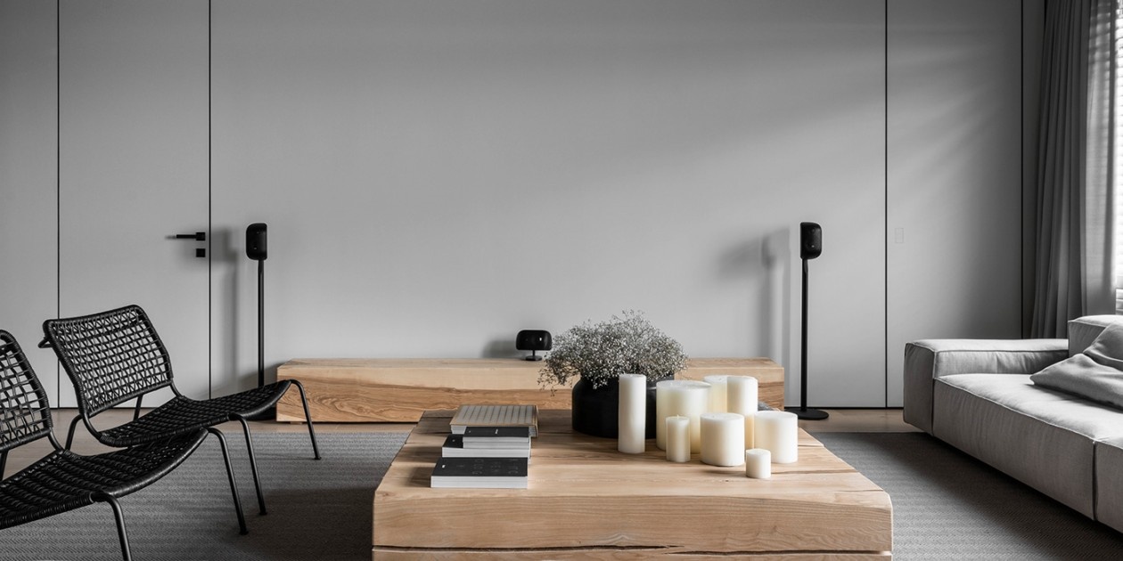 极简轻工业风公寓设计丨line architects-7