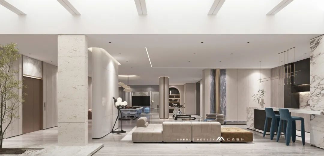 现代艺术别墅设计丨中国深圳丨红柏设计-22