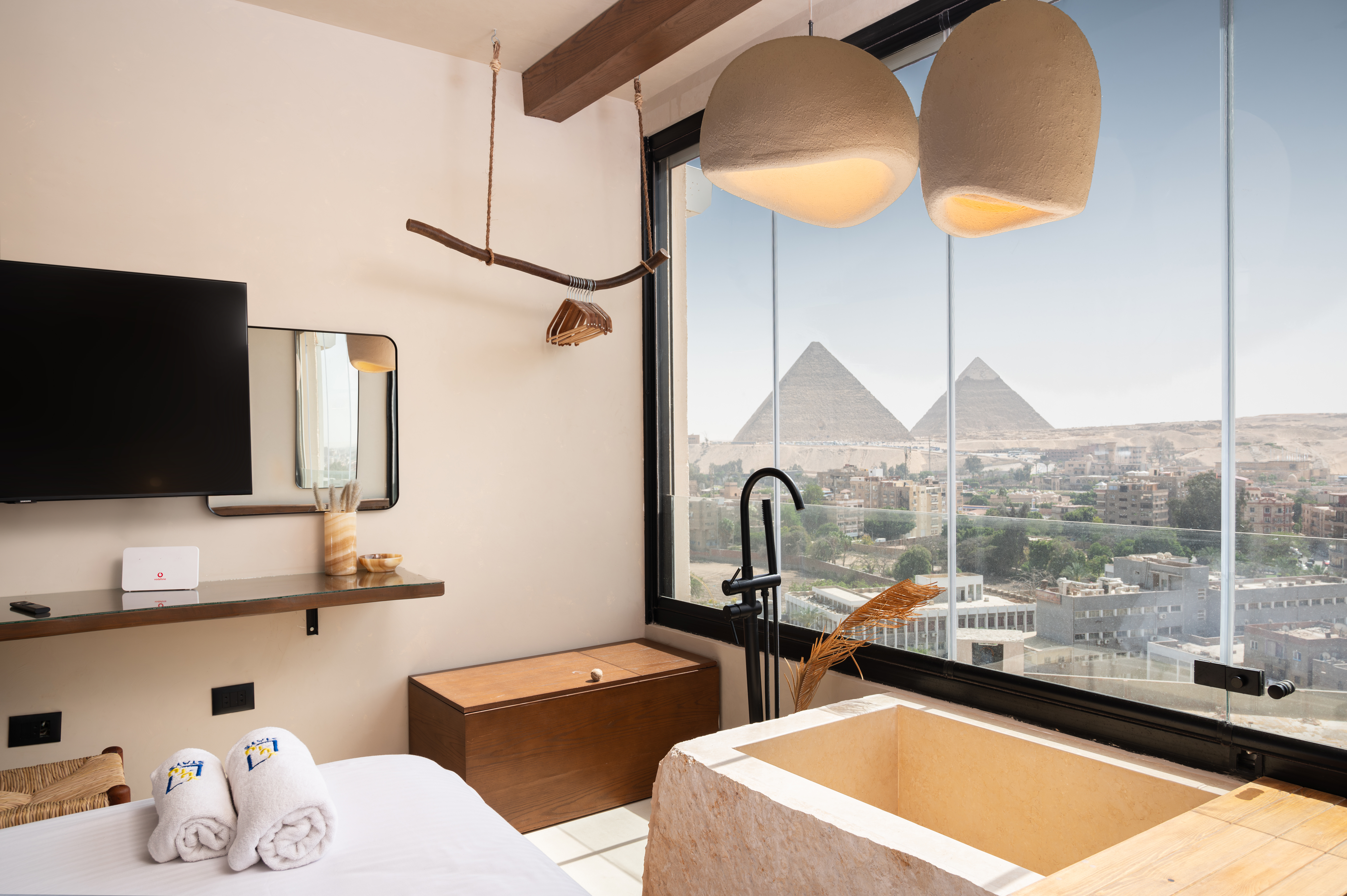 金字塔远景工作室 2 卧室丨埃及丨The Urban Nest-15