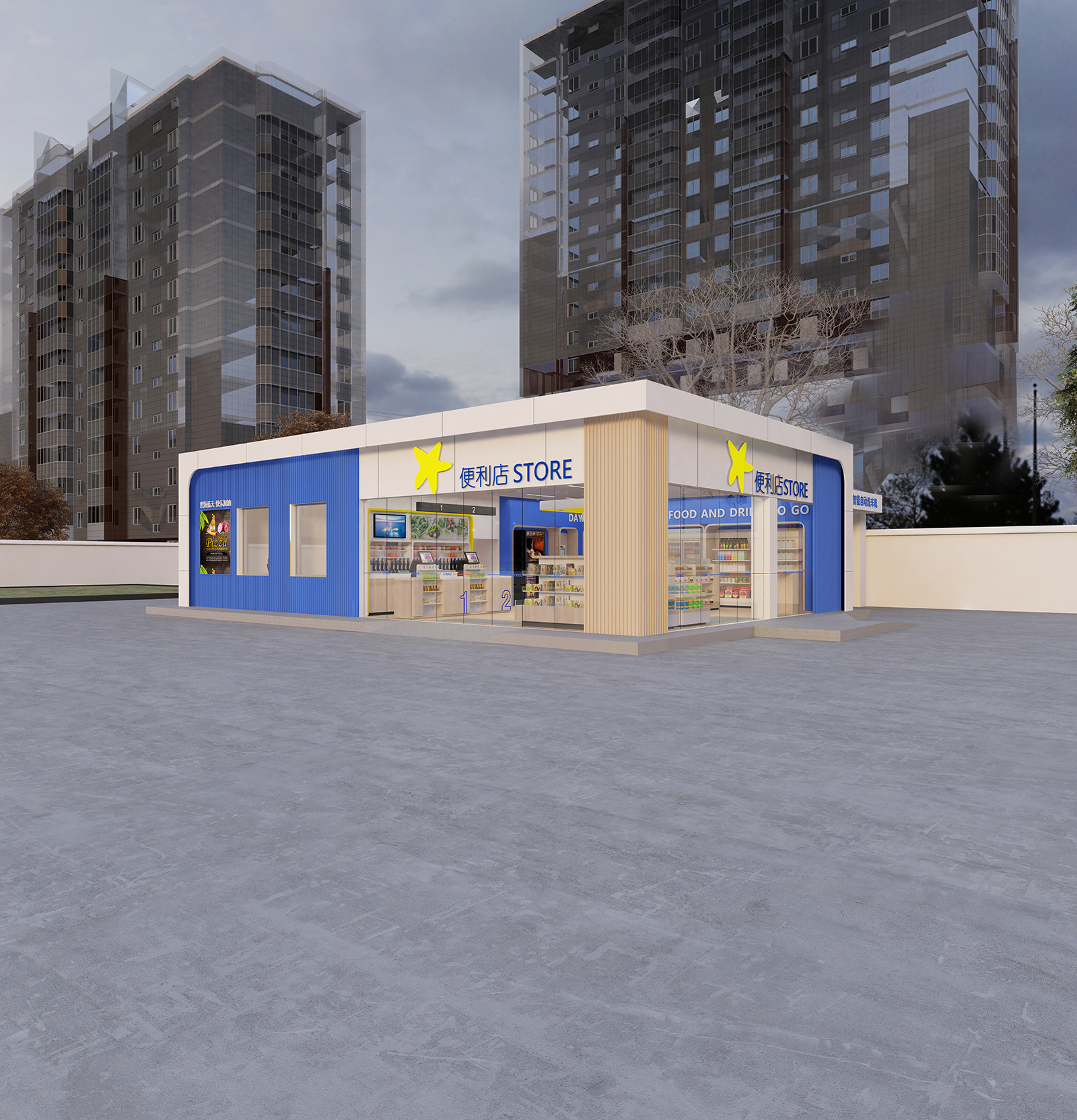 加油站效果图 第一期-1