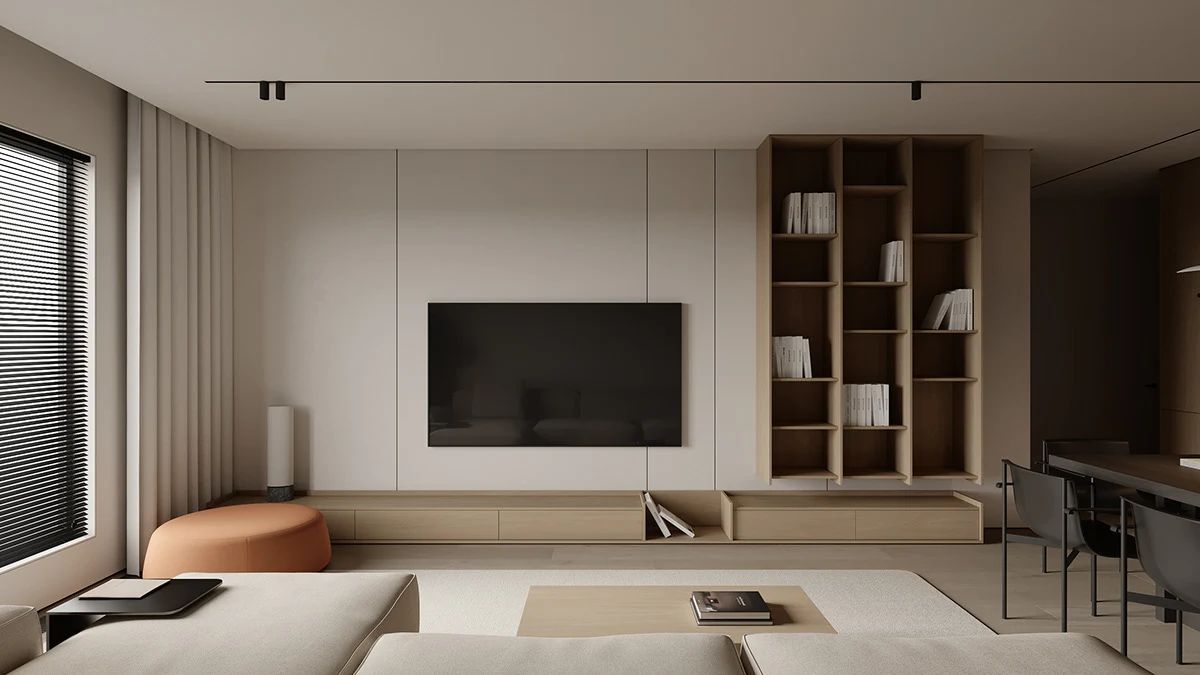 悬浮式电视背景墙设计-16