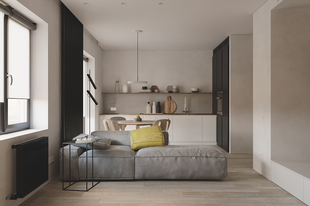 圣彼得堡 7·3 平层公寓丨俄罗斯圣彼得堡丨Roman Kabin-10