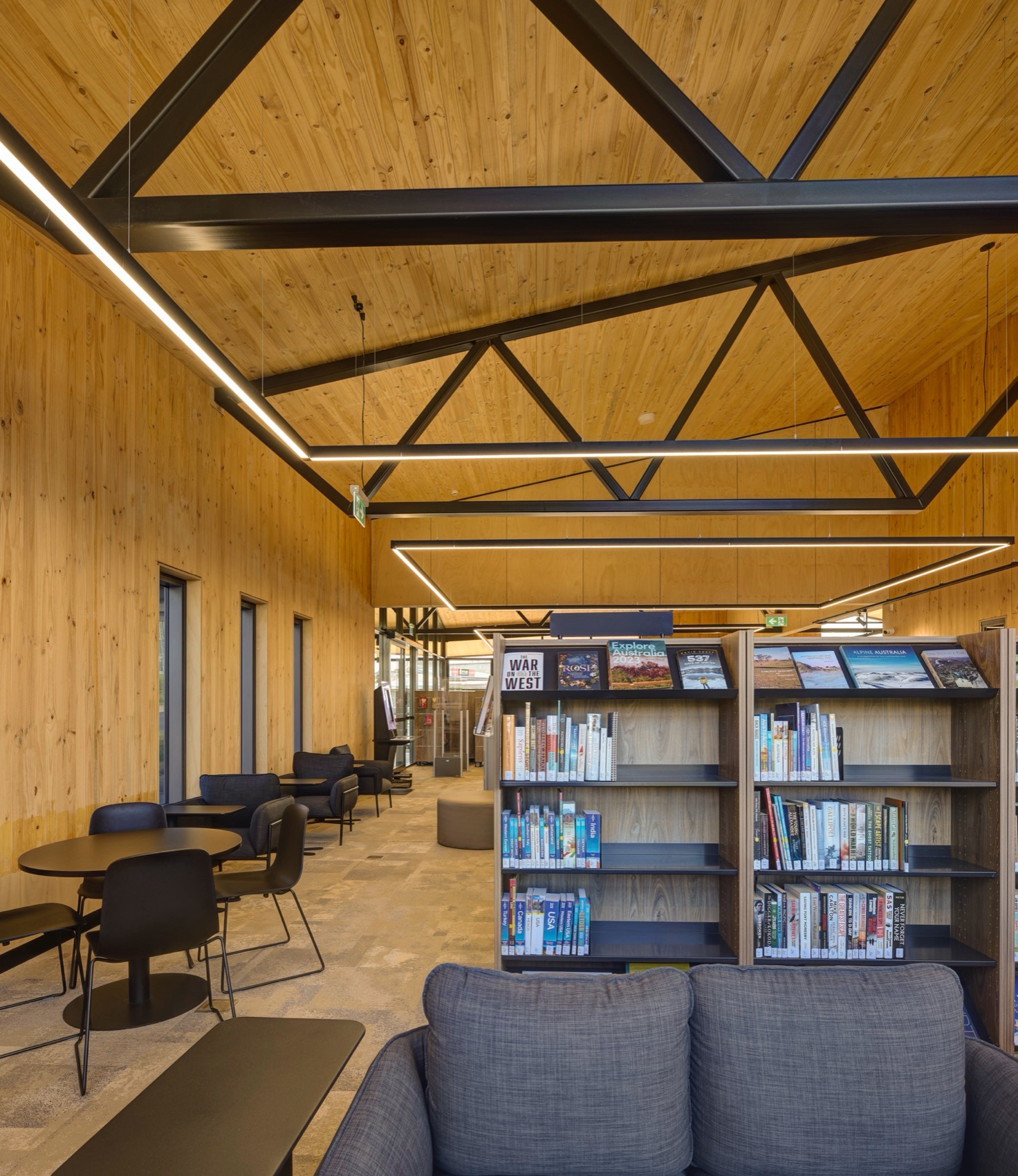 Jindabyne图书馆与社区中心丨澳大利亚丨fjcstudio-24
