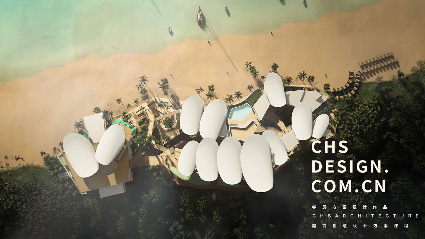 泊舟·度假酒店概念方案设计丨超前设计课程-29