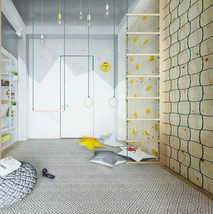 儿童房设计 | 不同年龄段的孩子,打造专属成长空间-10