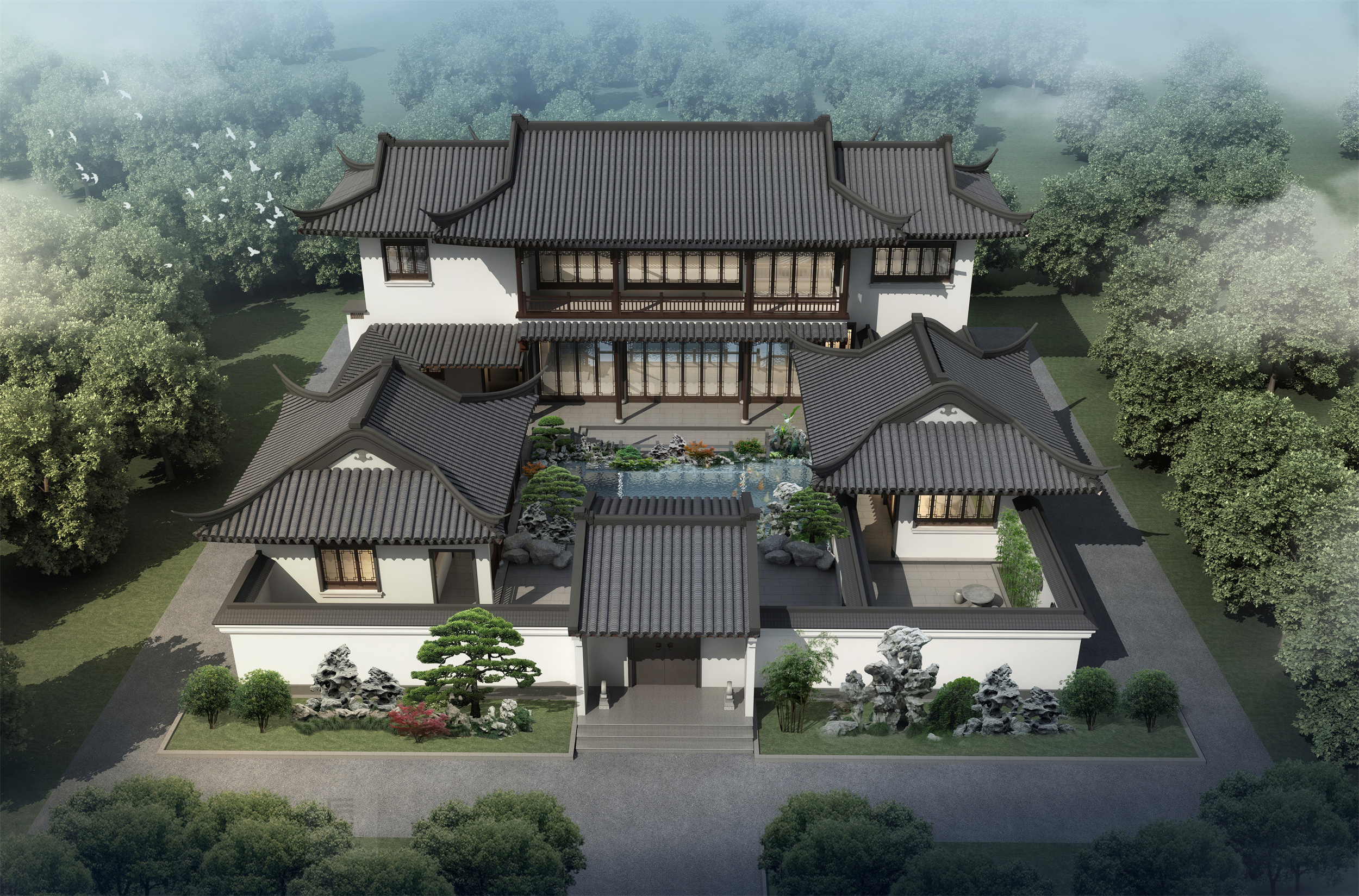 绝了！他的古建效果图是怎么做的啊...-7