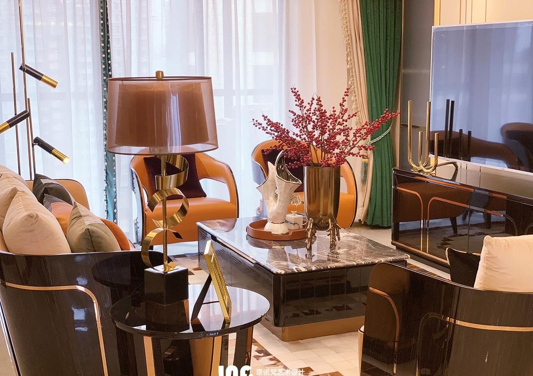 悠步华尔兹-- 客厅餐厅卧室室内设计案例-3