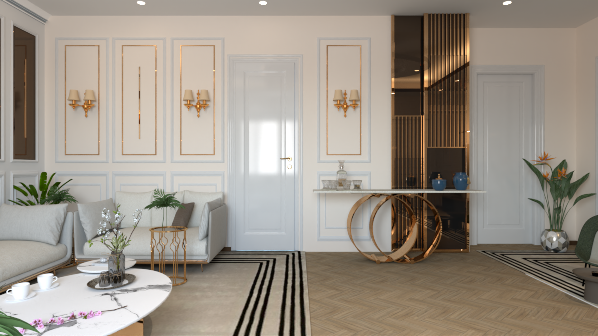 新古典主义客厅-6