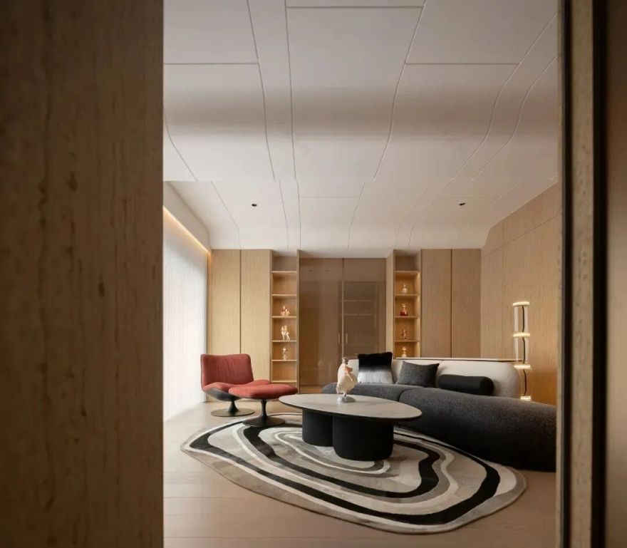 世茂摩天城1500㎡极简豪宅丨中国泉州丨磐之石设计(厦门)-51