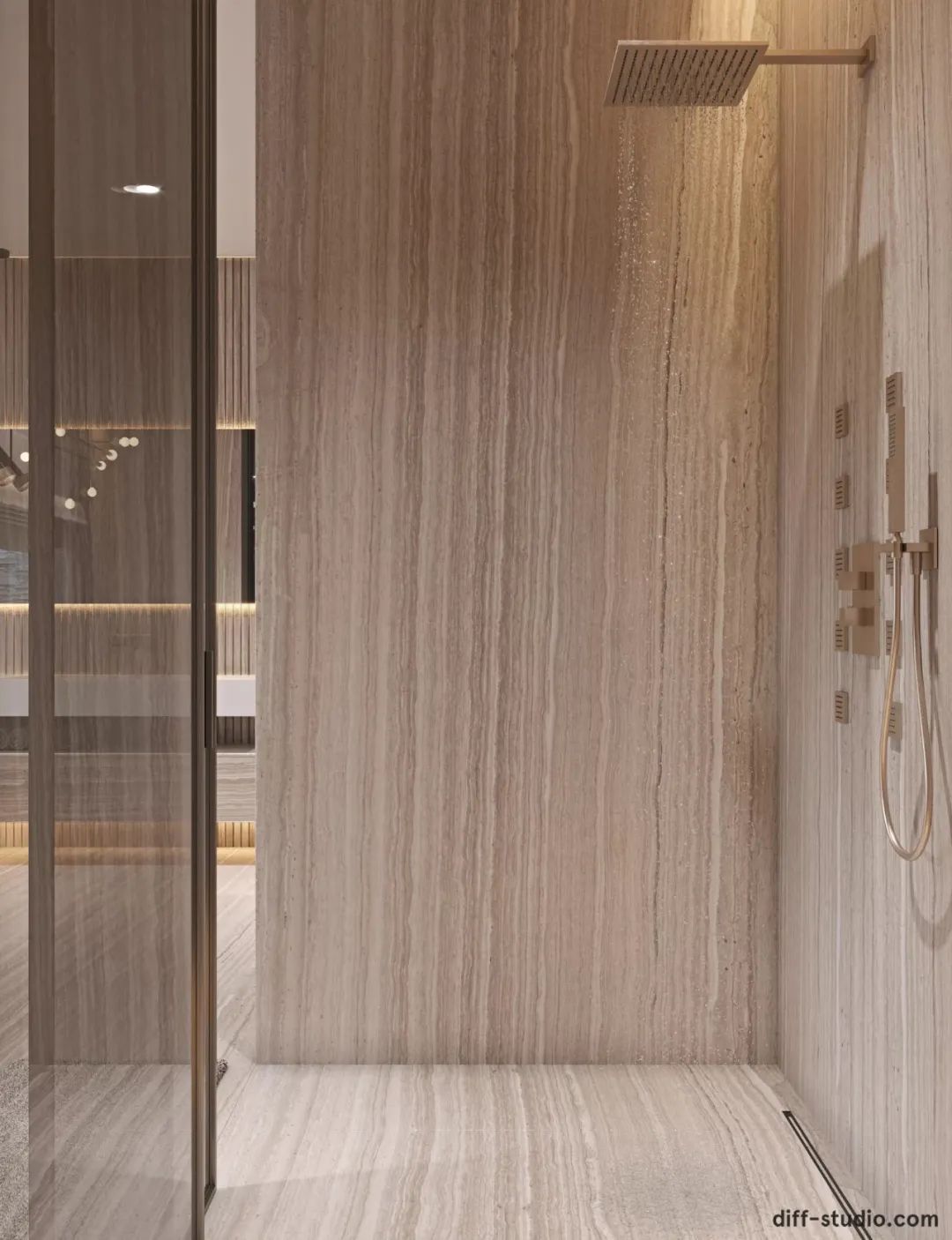 乌克兰基辅 1600㎡新古典奢华大宅丨Diff.Studio-62