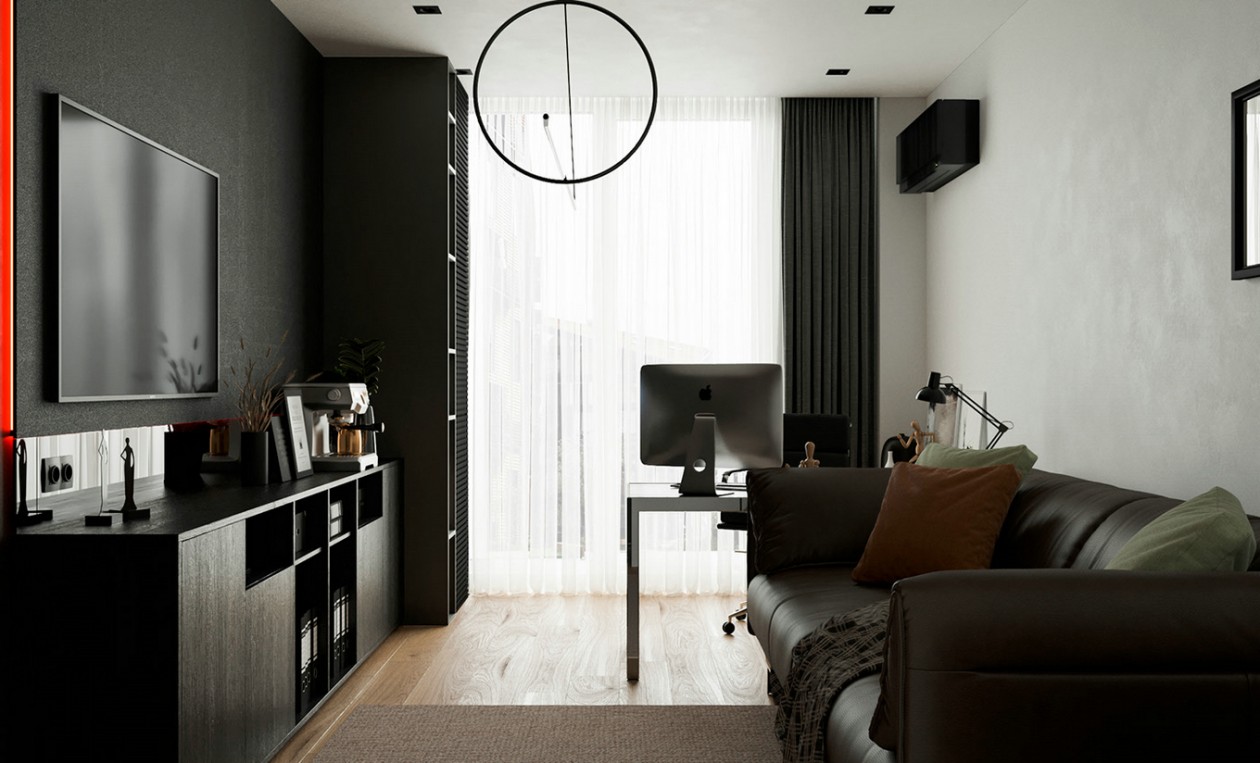 现代都市 160㎡优雅生活空间-21