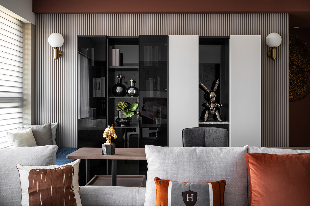 97㎡轻奢风两居室-11