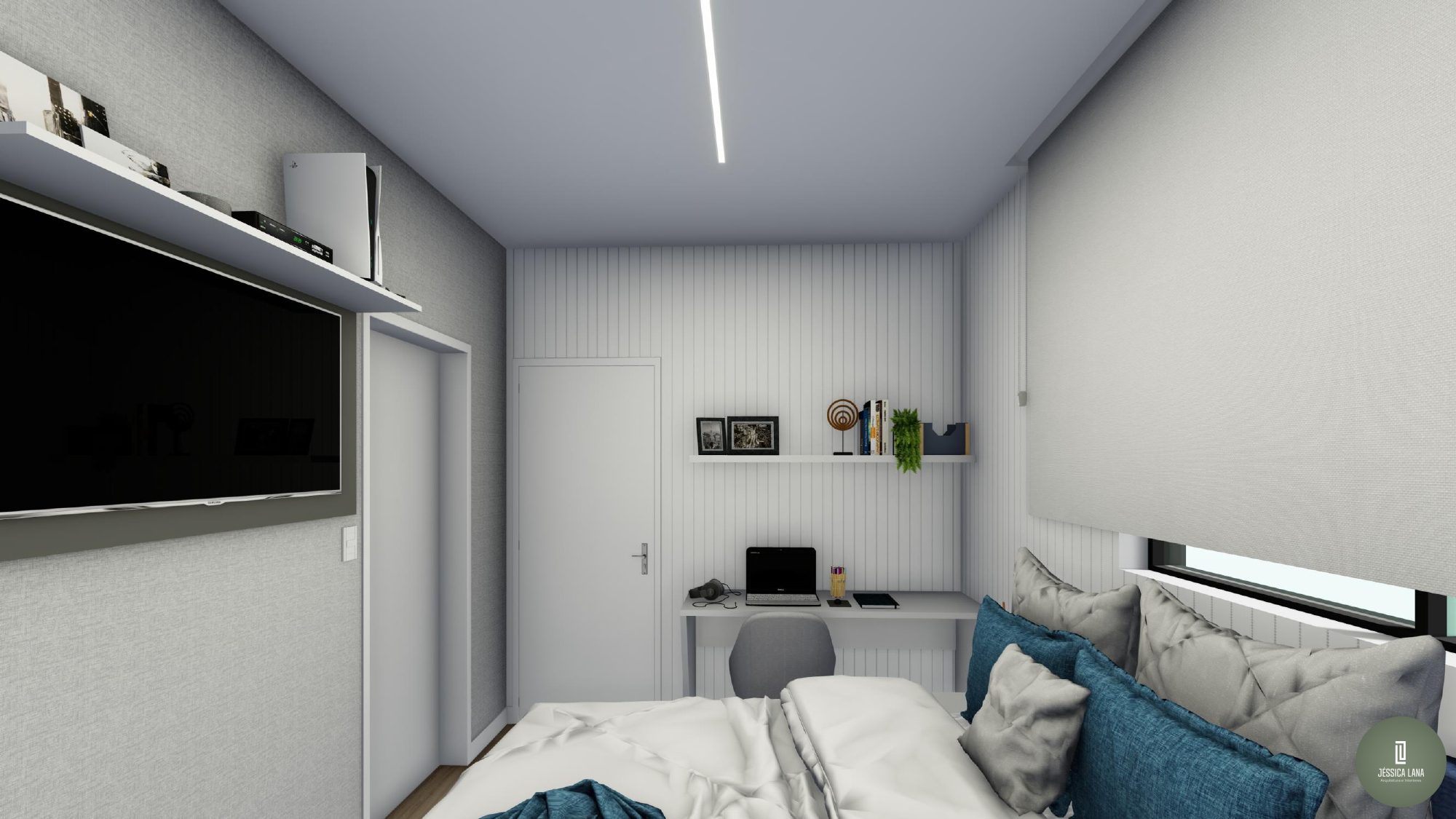 Single Bedroom Interior Design Project-2