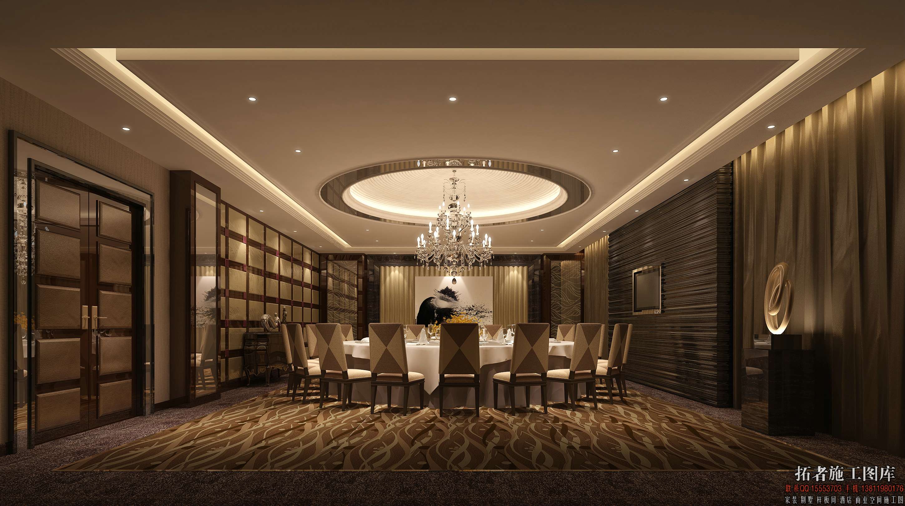 福清卓越大酒店混搭风格-41