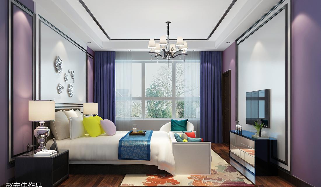 
北塘古镇盛园-新中式别墅設計 -1