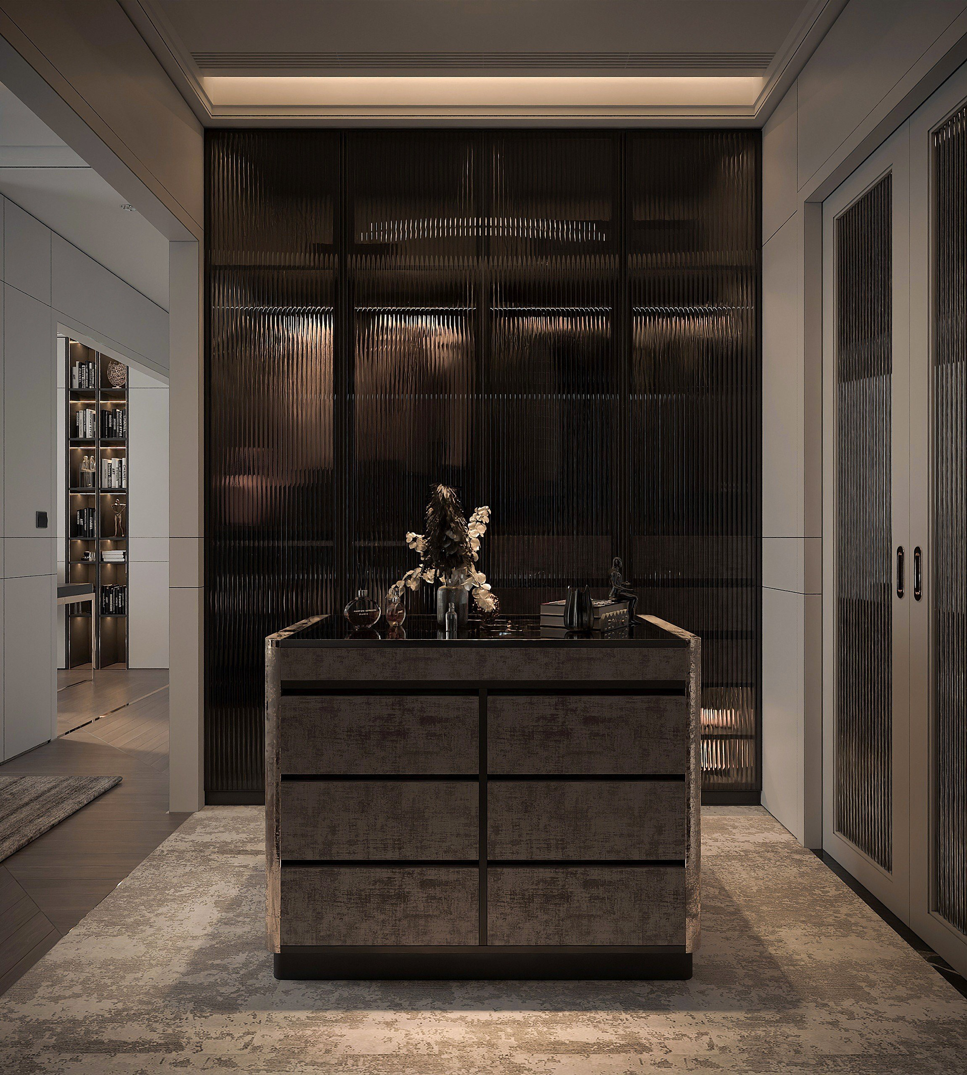 "Duple· Tilia Empire City"现代主卧室设计-12