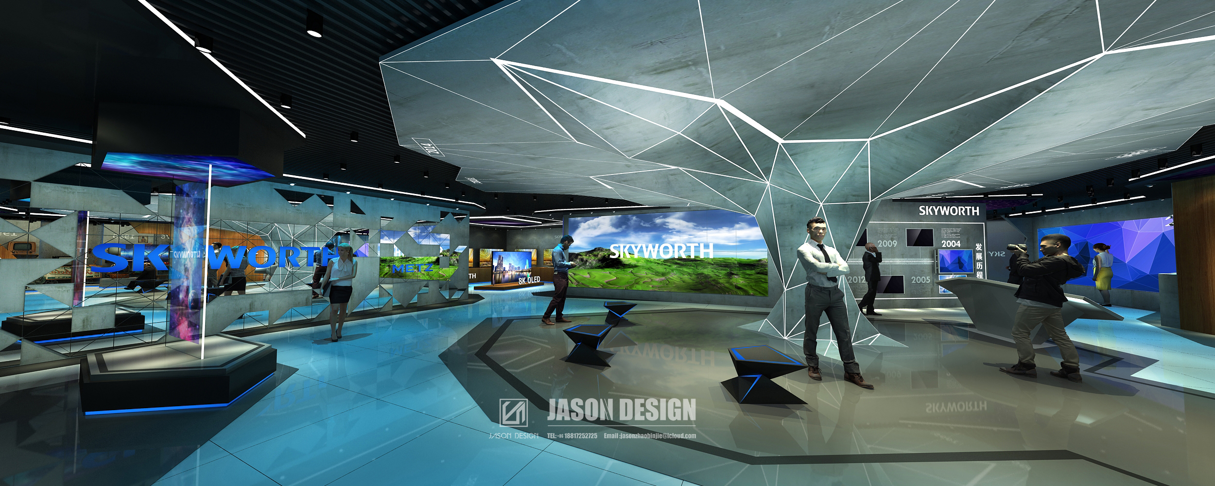 创维深圳总部展厅设计丨中国深圳-6