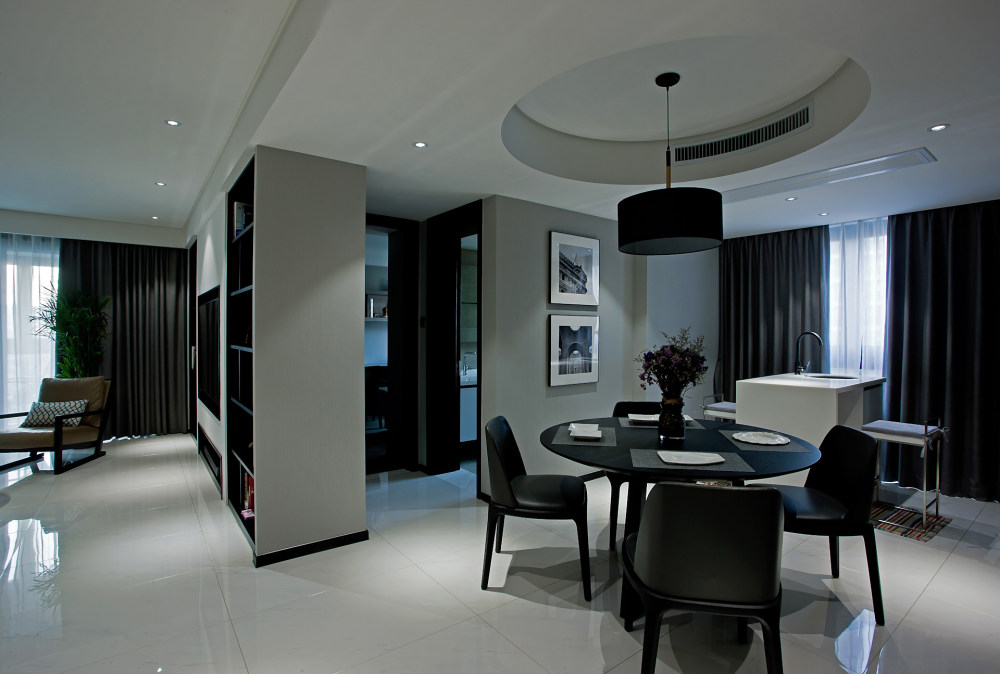 金都华府简约家装实景拍摄-21