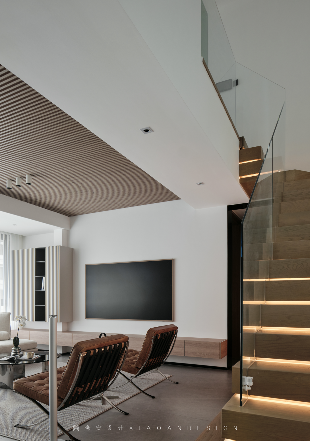 光之诗 · 160㎡极简私宅设计丨晓安设计-24