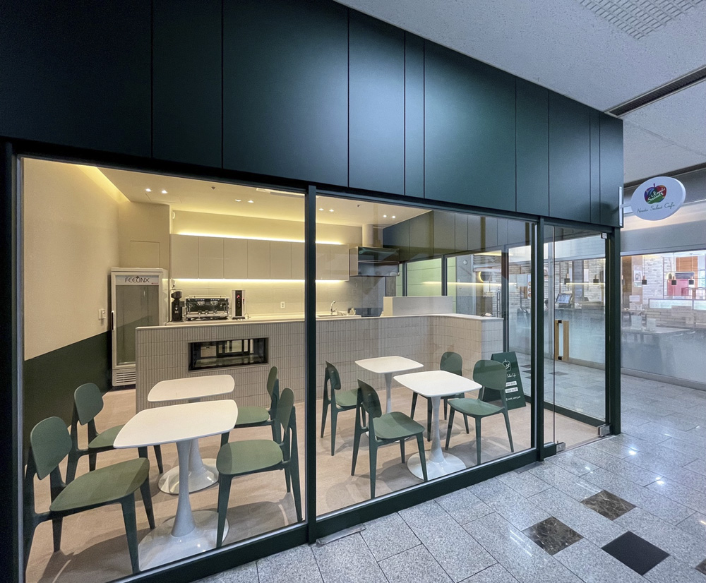 九平米咖啡厅的点睛之笔——绿色点缀的清新空间-14