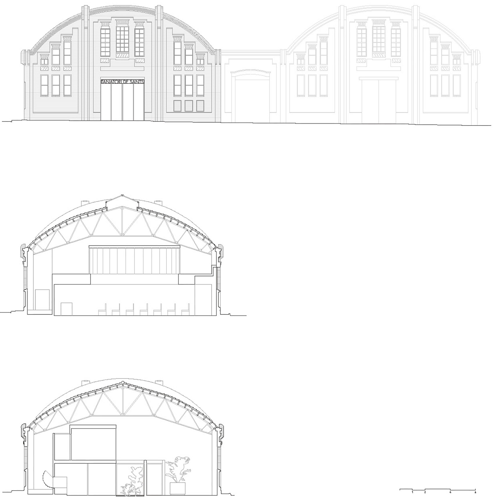 TANATORI DE SANTS 殡仪馆丨西班牙巴塞罗那丨Mirag-23
