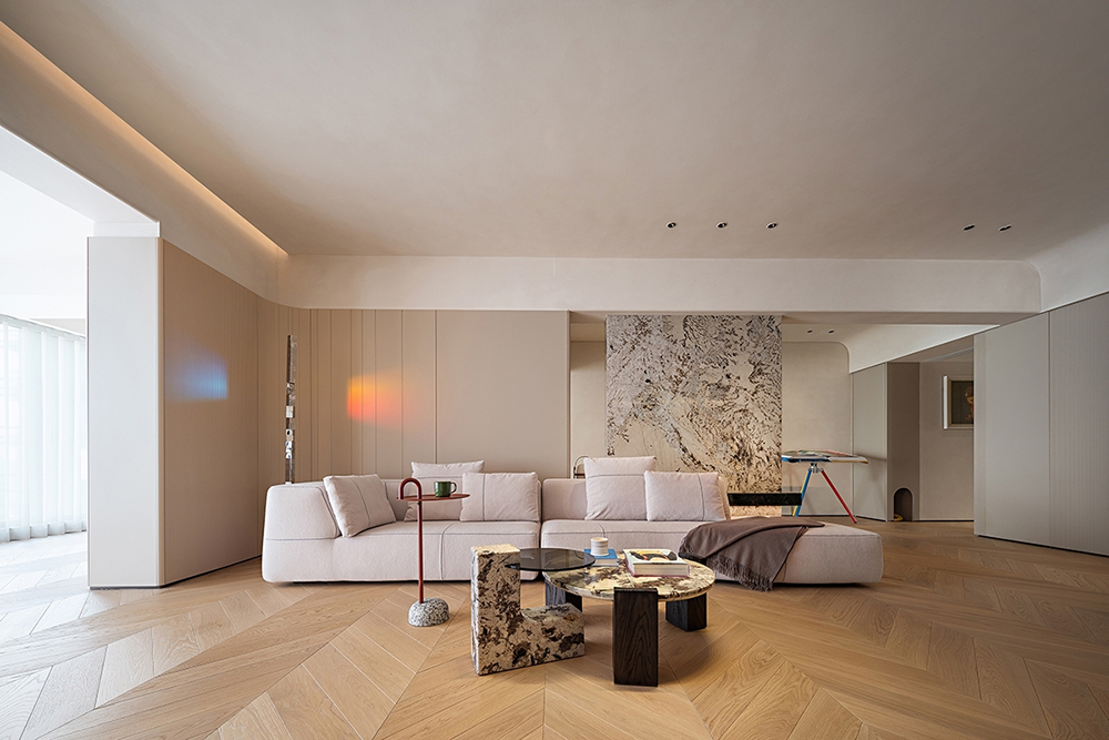 私宅原木风|素简·治愈丨中国深圳丨鸿艺源设计,例外软装设计-6