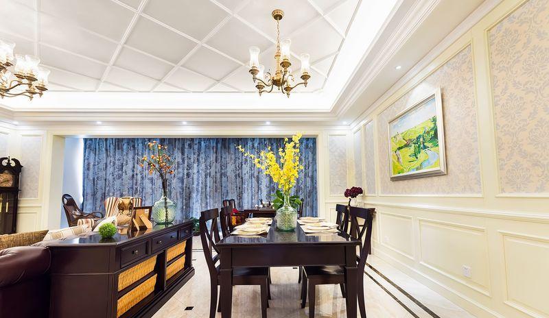 南昌绿地国际博览城160平美式风格设计-11