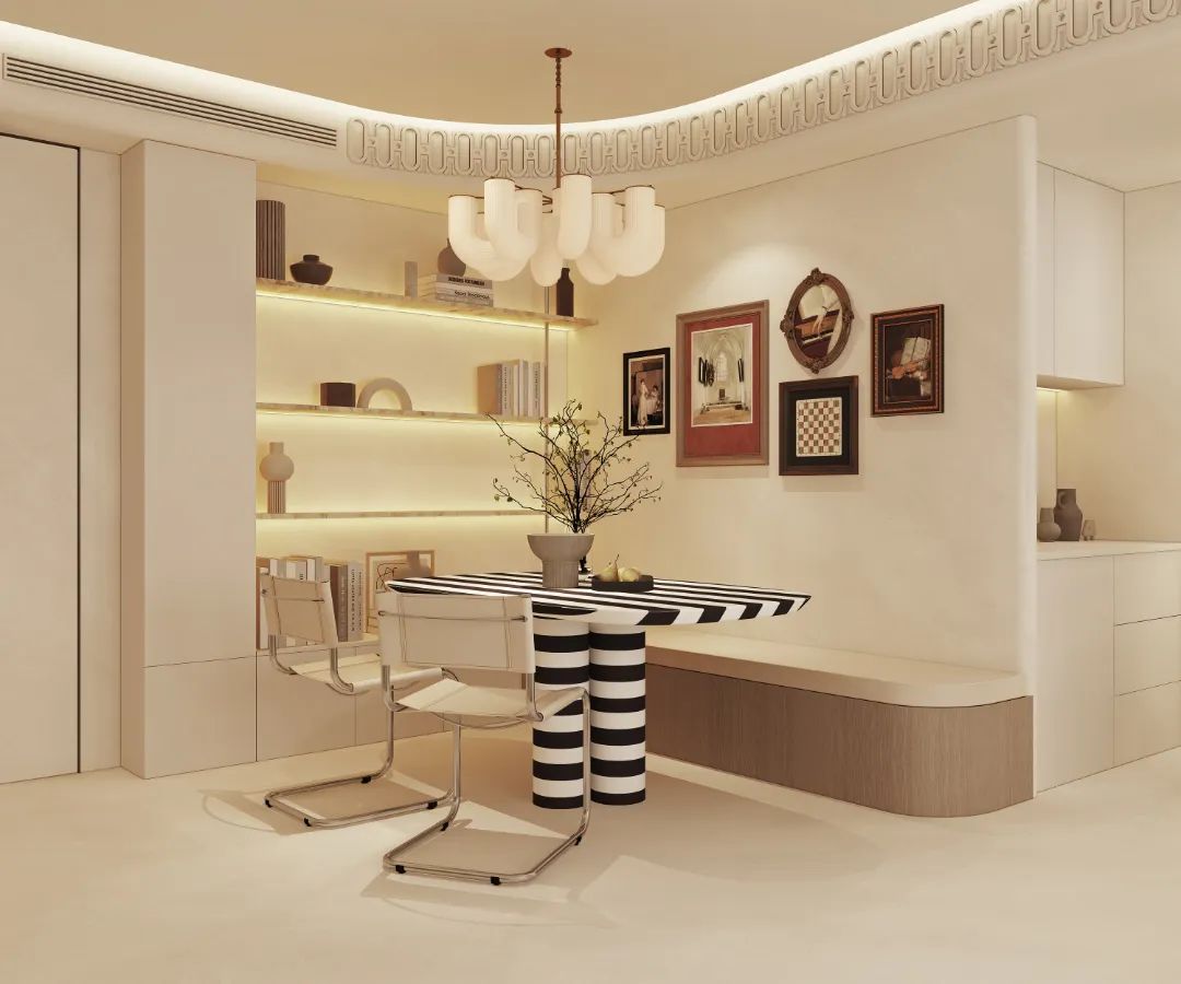 凯旋新世界美妆博主的温馨家居丨TODD 杜特设计-10