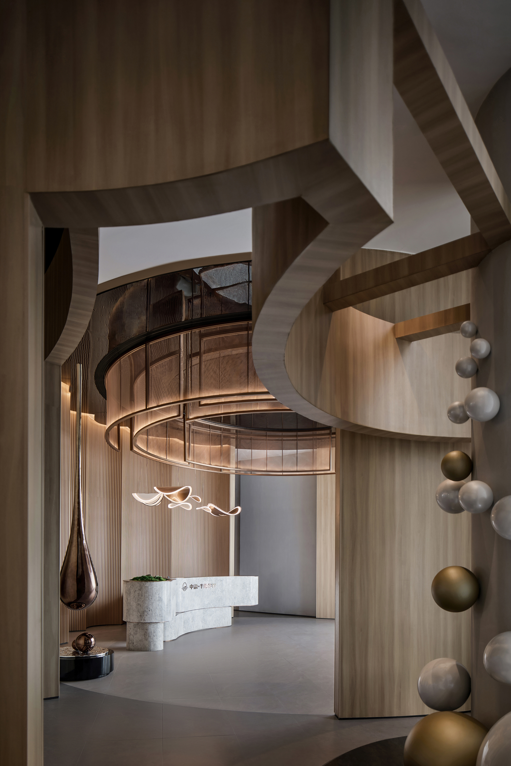 天津中新澜湖庭售楼处丨中国天津丨引擎联合设计,方标世纪建筑设计,现工设计-65