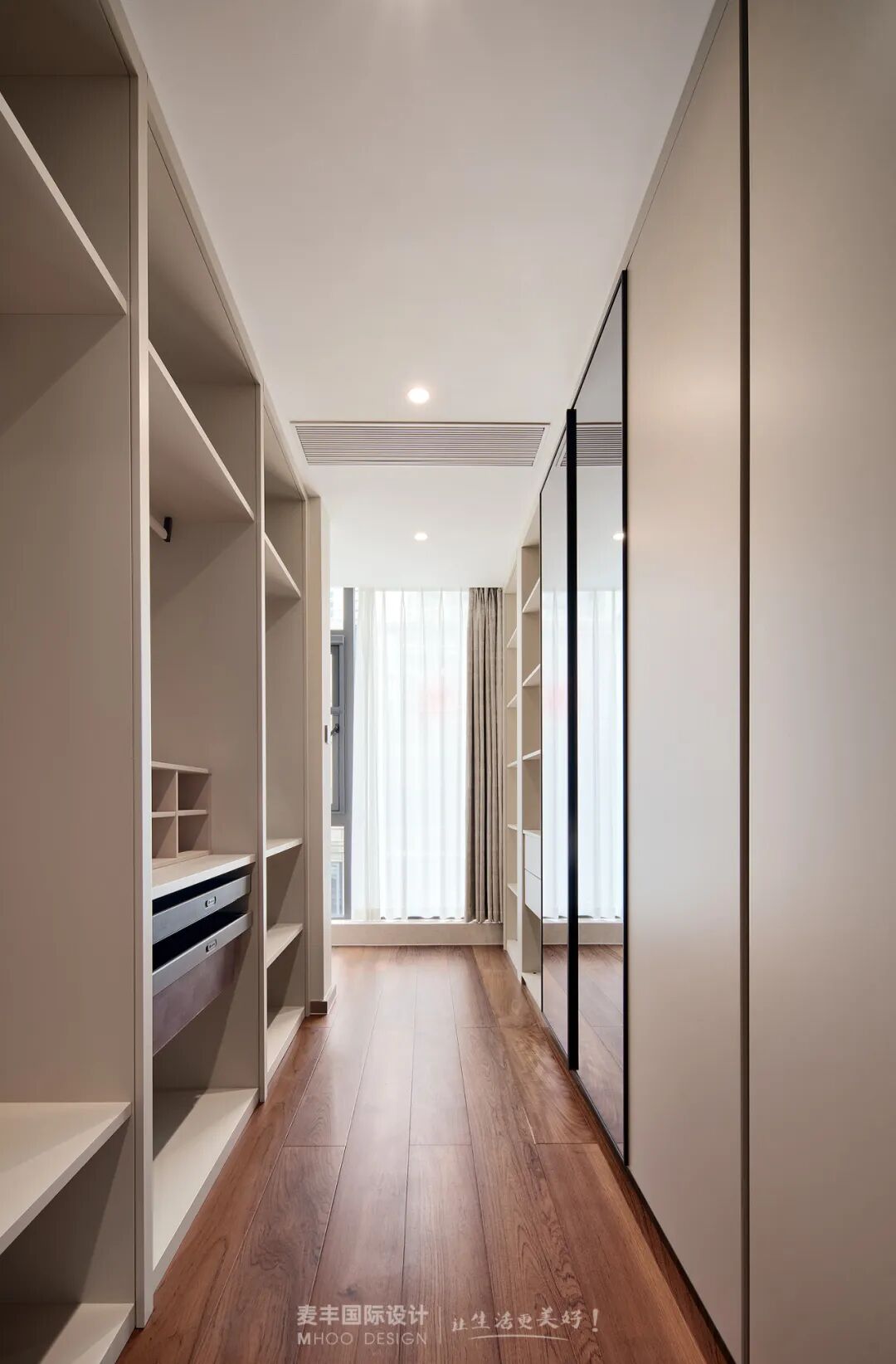 MHOO|市心府360㎡现代风：木中藏雅，无序藏奢-35