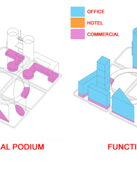 QIANHAI EXCHANGE PLAZA（前海交换广场）丨中国深圳丨Andrea Maffei Architects