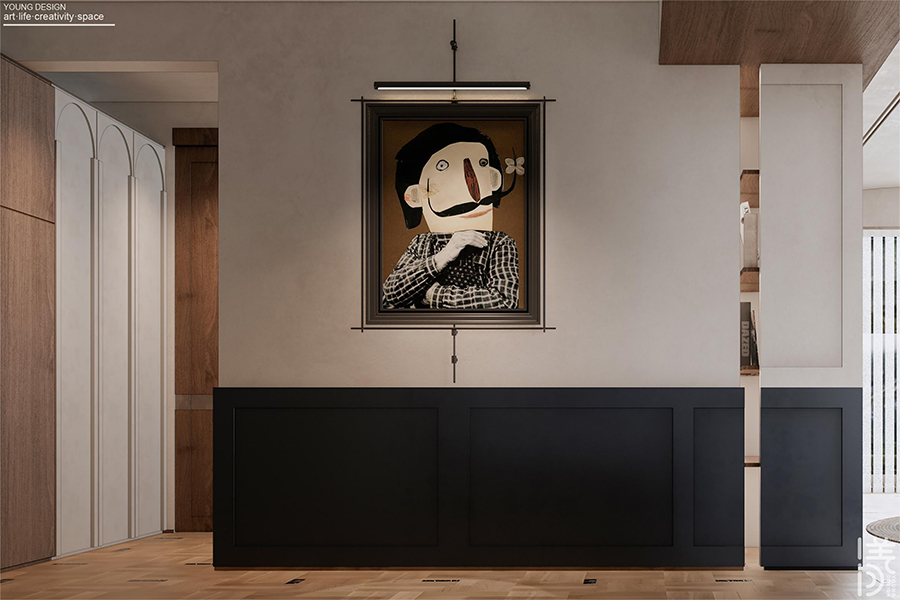 美式复古艺术宅邸设计丨深圳漾空间设计有限公司-15