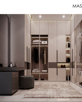 MASTER DRESSING ROOM (TECHNICAL DRAWINGS)